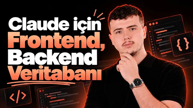 Frontend, backend, veritabanı